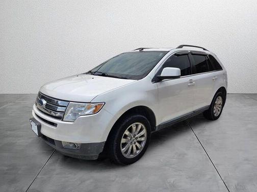 White Platinum Metallic Tri-Coat 2010 Ford Edge Limited