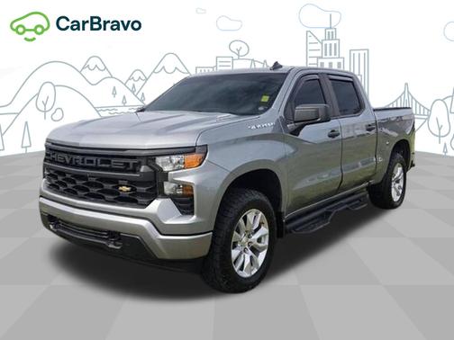 Sterling Gray Metallic 2025 Chevrolet Silverado 1500 Custom