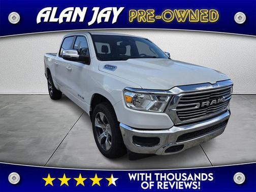 Bright White Clearcoat 2024 RAM 1500 Laramie