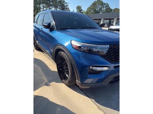 Atlas Blue Metallic 2020 Ford Explorer ST