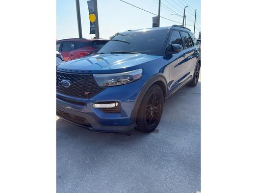 Atlas Blue Metallic 2020 Ford Explorer ST