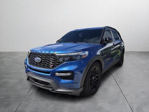 Atlas Blue Metallic 2020 Ford Explorer ST