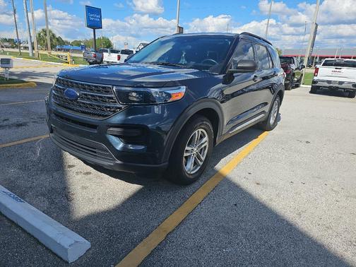 Stone Blue Metallic 2023 Ford Explorer XLT