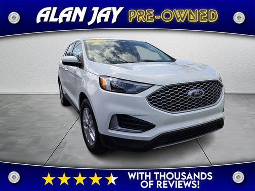 Oxford White 2023 Ford Edge SEL