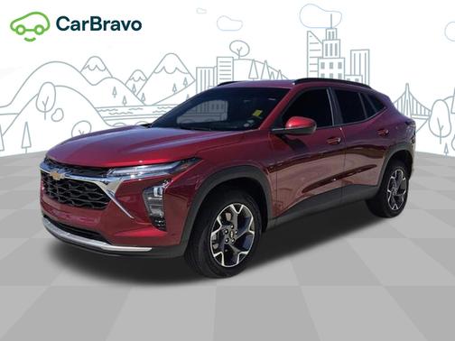 Crimson Metallic 2025 Chevrolet Trax LT