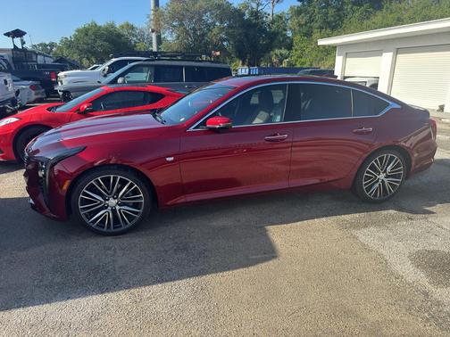 Radiant Red Tintcoat 2025 Cadillac CT5 Premium Luxury