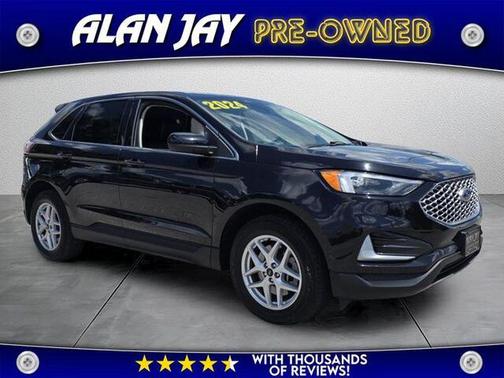 Agate Black Metallic 2024 Ford Edge SEL