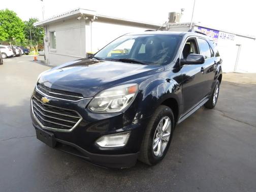 Blue 2017 Chevrolet Equinox 1LT