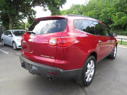 Red 2012 Chevrolet Traverse LTZ