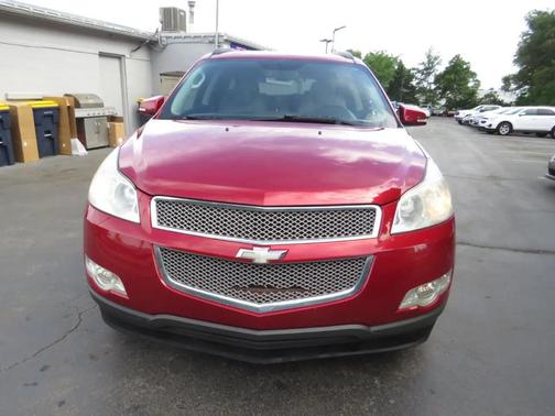 Red 2012 Chevrolet Traverse LTZ