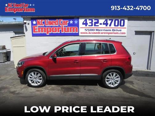Red 2012 Volkswagen Tiguan SEL