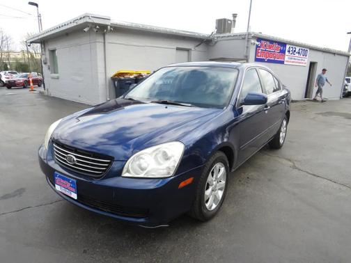 Deep Ocean Blue 2008 Kia Optima LX