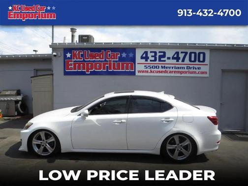 White 2011 Lexus IS 250 Base