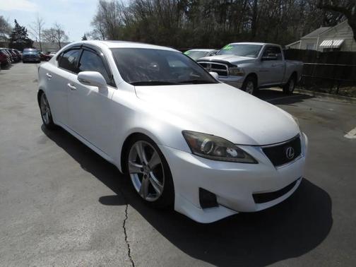 White 2011 Lexus IS 250 Base