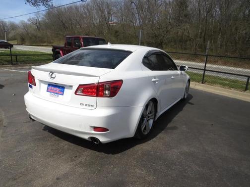 White 2011 Lexus IS 250 Base