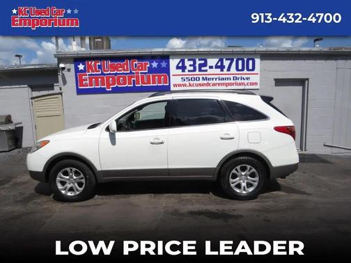 White 2012 Hyundai Veracruz AWD 4dr GLS