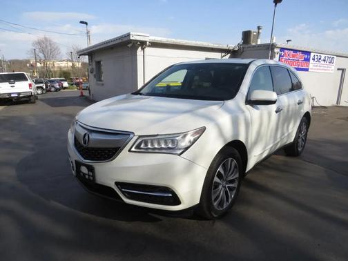 White 2016 Acura MDX 3.5L AcuraWatch Plus Package