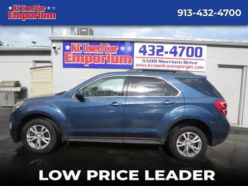 Blue 2016 Chevrolet Equinox LT
