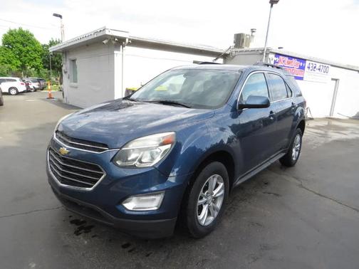 Blue 2016 Chevrolet Equinox LT
