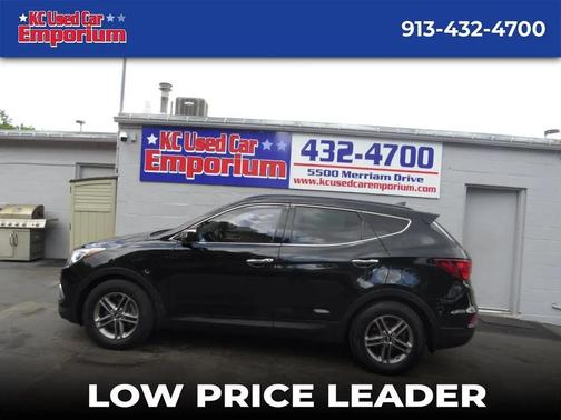 Black 2017 Hyundai Santa Fe Sport 2.4L