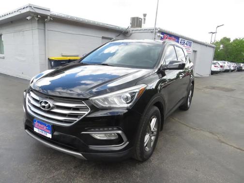 Black 2017 Hyundai Santa Fe Sport 2.4L