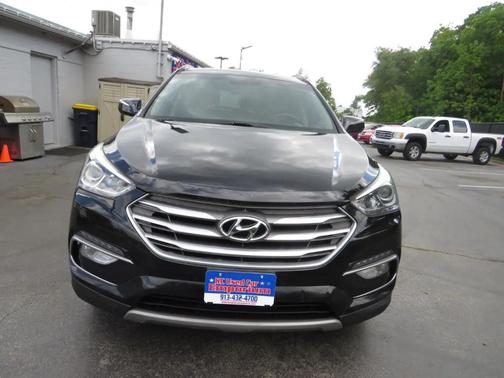 Black 2017 Hyundai Santa Fe Sport 2.4L