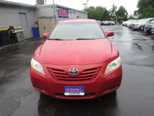 Red 2007 Toyota Camry XLE