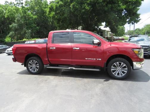 Red 2019 Nissan Titan SL