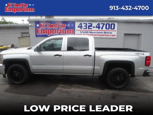 Silver 2015 Chevrolet Silverado 1500 1LT