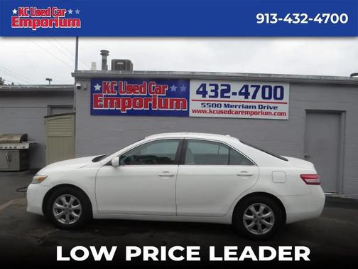 White 2011 Toyota Camry LE