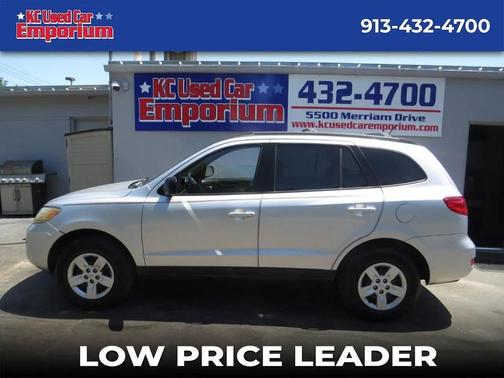 Silver 2009 Hyundai SANTA FE GLS