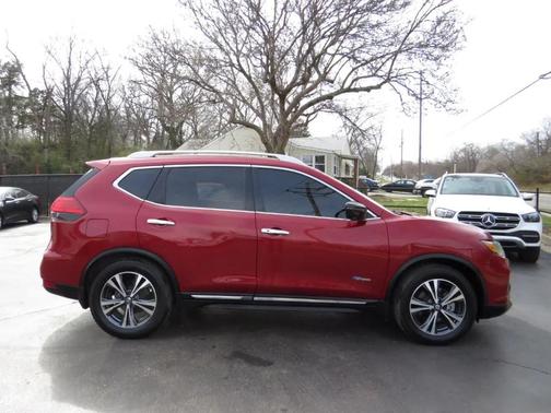 Red 2017 Nissan Rogue Hybrid SL