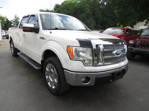 White 2012 Ford F-150 Platinum