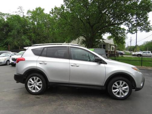 Silver 2015 Toyota RAV4 Limited