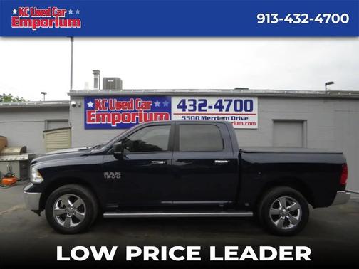 Blue 2017 RAM 1500 Big Horn
