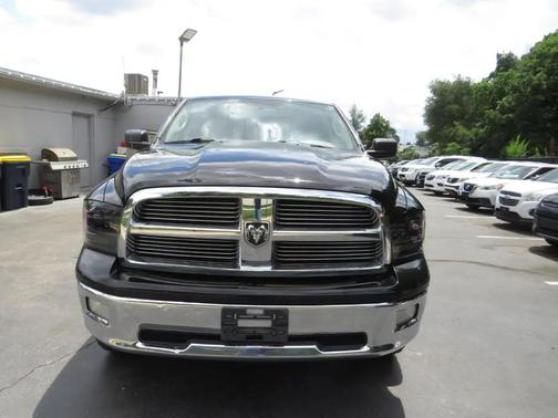 Black 2012 RAM 1500 4WD Quad Cab 140.5'' Big Horn