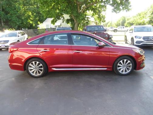 Red 2015 Hyundai SONATA Sport