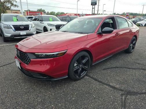 Radiant Red Metallic 2023 Honda Accord Hybrid Sport-L
