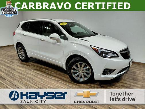 Summit White 2020 Buick Envision AWD Essence