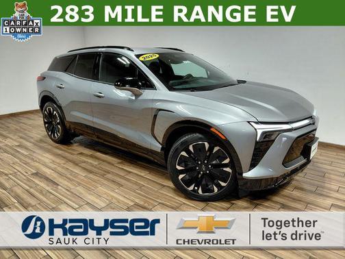 Sterling Gray Metallic 2025 Chevrolet Blazer EV AWD RS
