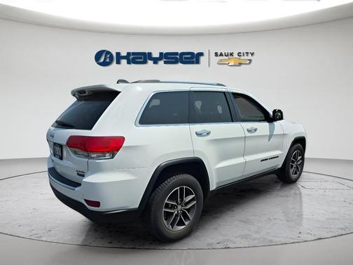 Bright White Clearcoat 2018 Jeep Grand Cherokee Limited