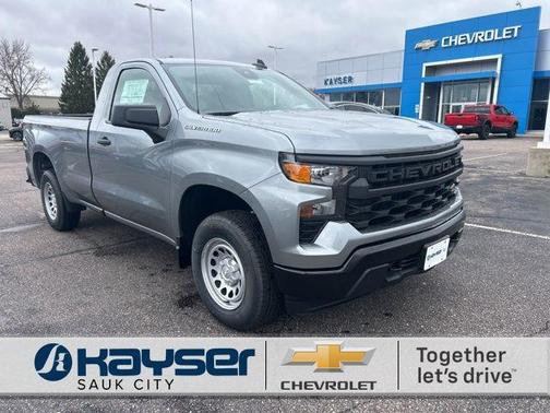 Sterling Gray Metallic 2026 Chevrolet Silverado 1500 WT