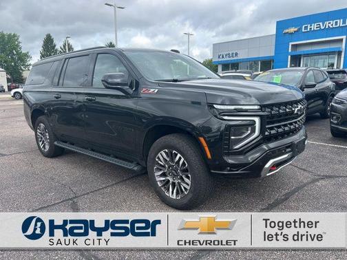 Black 2025 Chevrolet Suburban 4WD Z71