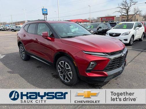 Radiant Red Tintcoat 2025 Chevrolet Blazer RS