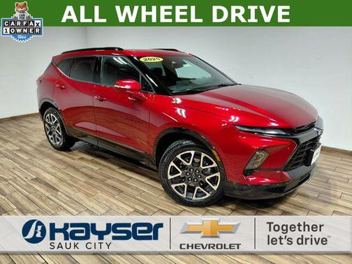 Radiant Red Tintcoat 2025 Chevrolet Blazer RS