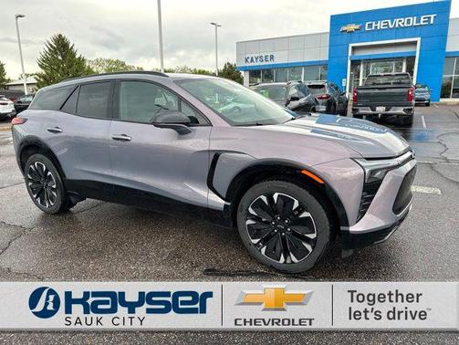 Galaxy Gray Metallic 2025 Chevrolet Blazer EV AWD RS