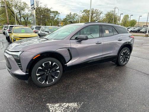 Galaxy Gray Metallic 2025 Chevrolet Blazer EV AWD RS
