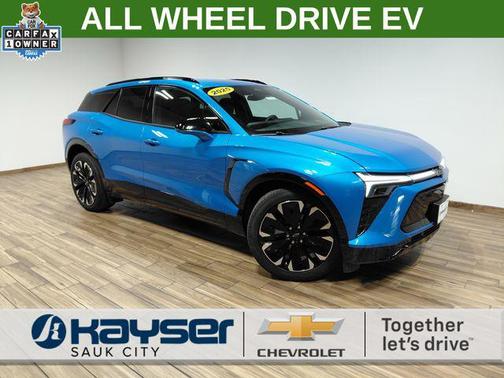 Riptide Blue Metallic 2025 Chevrolet Blazer EV AWD RS