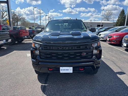 Black 2026 Chevrolet Silverado 1500 Custom Trail Boss