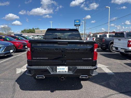 Black 2026 Chevrolet Silverado 1500 Custom Trail Boss